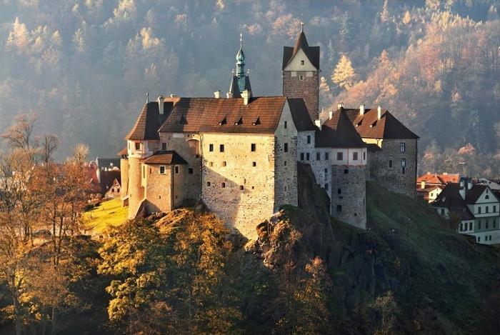 Penzion Ve Skale Локет Экстерьер фото